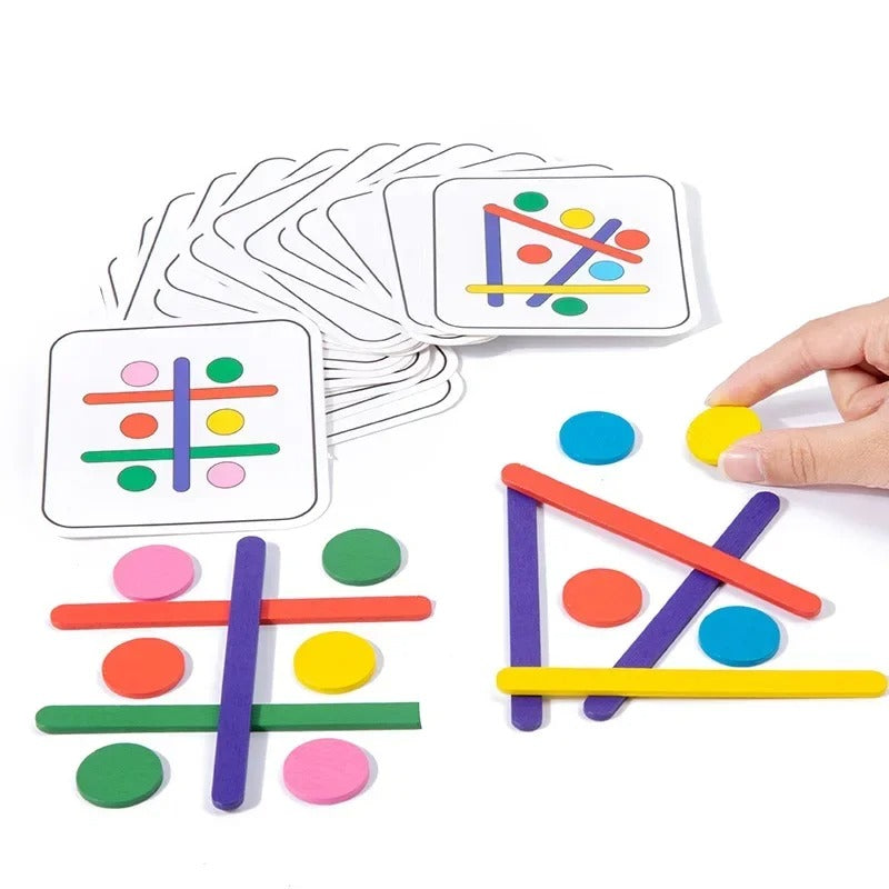 Puzzle éducatif en bois Omelya