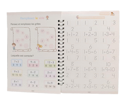 Lot de 4 Cahiers Magiques Omelya + Stylo et Guide